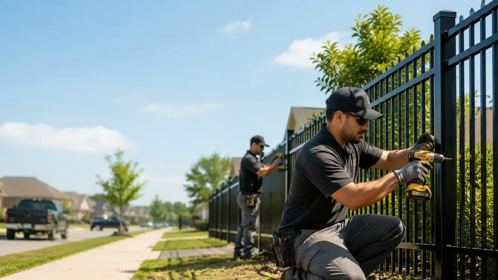 Metal Fence Installation in Big Run, PA
